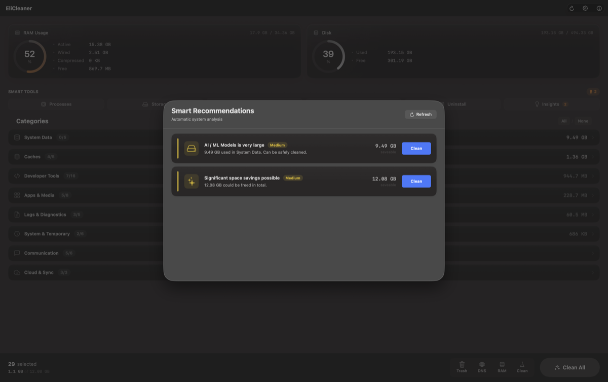 Smart Recommendations